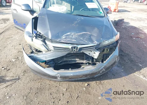 2012 Honda Civic Lx из США, поврежденный, VIN 2HGFB2F55CH596789